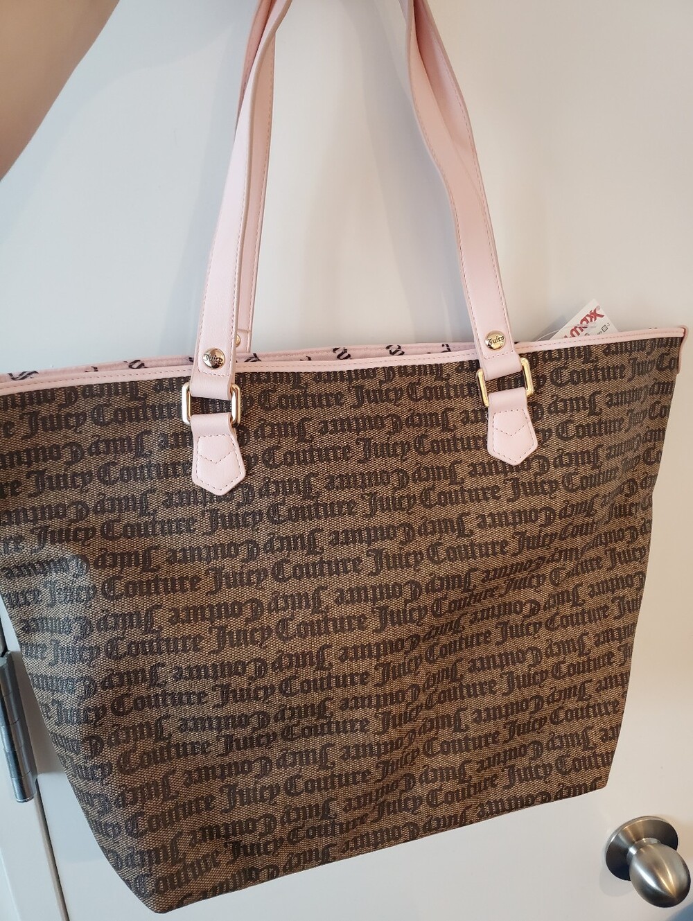 Juicy Couture "Juicy Run The World" Tote - Picture 2 of 4